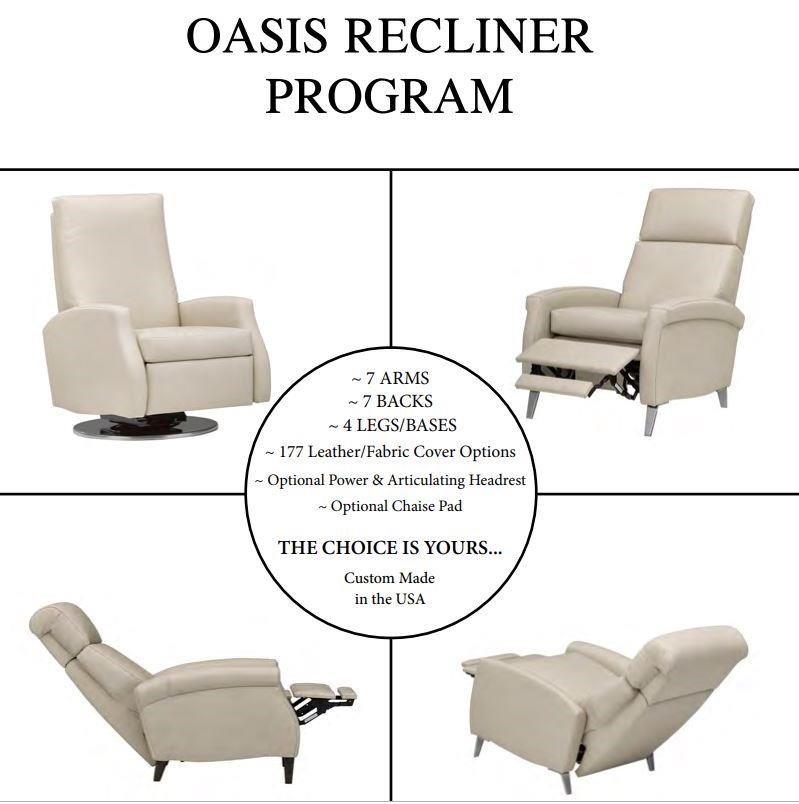 Leathercraft Oasis 537 IC7P Oasis Custom Design Recliner